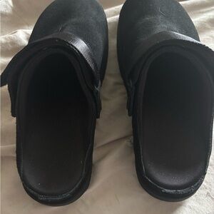 UGG Black Mules